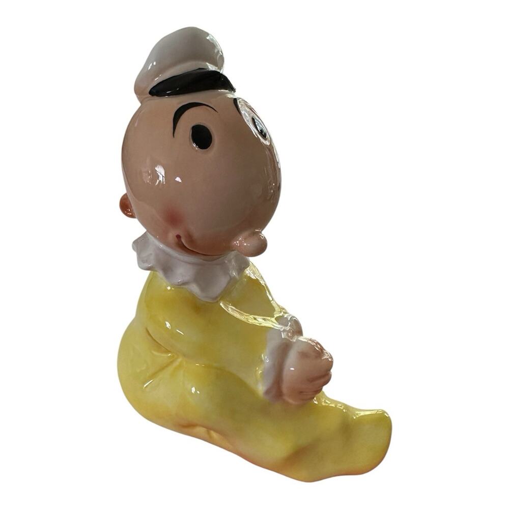 Vintage 1980 Popeye Baby Sweet Pea Coin Piggy Bank King Features Syndicate